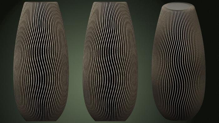Vases (VZ_1267) 3D model for CNC machine